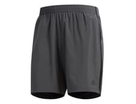 adidas Men's Running Shorts (Size XS 7") Grey/Black Own The Run Shorts - New