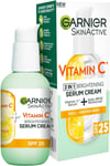 Garnier Vitamin C Serum Cream, 2in1 Formula with 20% Vitamin C serum & SPF 25 M