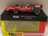 Policar CAR04F March 701 #18 F1 Spanish Gp 1970 Super Mario