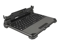 Getac - Tangentbord - Löstagbar - Med Pekplatta - Bakgrundsbelysning - Docka - Qwerty - Amerikansk - För Getac Ux10 G3