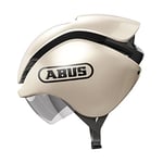 ABUS GameChanger Tri bike helmet - for triathletes and road cyclists - aerodynamics for best times - for men and women - gold, size S