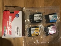 Kingway LC3219XL Ink Cartridges for Brother LC3219XL LC3217 Ink for Work on Pack