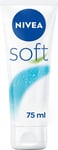 NIVEA Soft Moisturising Cream (75ml), 75 ml (Pack of 1) 