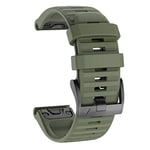 Isabake Watch Band for Garmin Fenix 6/6 Pro, QuickFit 22mm Band Compatible with Fenix 6/6 Pro Fenix 5/5 Plus, Forerunner 935, Forerunner 945, Approach s60, quatix 5 Watch Strap (Army Green)