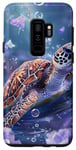 Coque pour Galaxy S9+ Tortue de mer Tortue de mer Vie marine Animal aquatique
