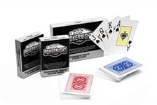 Poker Night Pro Texas Hold Em Poker Cards - 2 Decks of Professional Waterproof