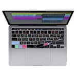 Logic Pro X QWERTY Keyboard Cover for MacBook Pro 13" with Touch Bar (2020) and MacBook Pro 16" with Touch Bar (2019)