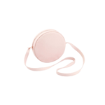 Paco Rabanne Crossbody Bag Olympea Pink Round Small Long Strap PVC Zip Closure