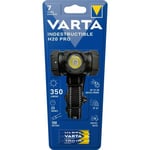 Frontale-VARTA-Indestructible H20 Pro-350lm-Garantie 7ans-Resistante au chocs (3m) à l'eau et la poussière-IP67-3 Piles AAA incluses