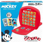 Winning Moves - Match Mickey et ses Amis- Jeu de société - Jeu de Voyage - Aligne 5 Cubes pour Gagner - A partir de 4 ans - 2 Joueurs - Version française