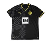 PUMA Borussia Dortmund, Maillot Enfant, Saison 2022/23 Officiel Extérieur