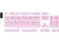 Hp Hyperx Pudding Keycaps 2 - Full Key Set - Pbt - Pink (Us Layout)