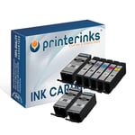 3 x PGI-580PGBKXXL and 1 x CLI-581BK/C/M/Y/PBXXL Remanufactured Ink Pixma TS9150