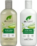 Dr Organic Aloe Vera Shampoo & Conditioner Duo - VEGAN