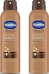 Vaseline Spray & Go Body Moisturiser (2 X 190Ml) Essential Healing - Non-Greasy