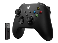 Microsoft Xbox Wireless Controller + Wireless Adapter for Windows 10 - Håndkonsoll - trådløs - Bluetooth - for PC, Microsoft Xbox One, Android, iOS, Microsoft Xbox Series S, Microsoft Xbox Series X