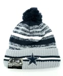 New Era DALLAS COWBOYS ADULT NFL American Football BOBBLE Pompom BEANIE Stock1