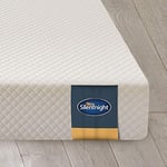 Silentnight Easy Living Memory Posture Support Plus Foam Rolled Mattress | Made in the UK |Medium |Double,White