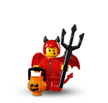 Lego Series 16 Cute Little Devil Minifigure with Pumpkin Basket and Pitchfork