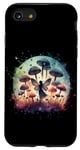 iPhone SE (2020) / 7 / 8 Double Exposure Forest Garden Fairy Mushroom Surreal Lovers Case