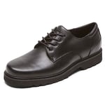 Rockport Homme Northfield Leather Chaussures à Lacets, Nubuck Expresso, 43.5 EU