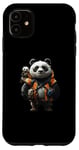 Coque pour iPhone 11 Panda Daddy Adventurer Cool Panda Baby Fun