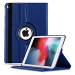 iPad Air 3 2019 Case, Premium Leather Folio Flip Case Cover, 360 Rotating Stand Smart Cover with Auto Sleep/Wake for Apple iPad Air 2019 / iPad Pro (10.5 inch) 2017 (Blue)