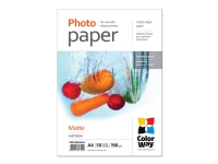 ColorWay - Matt - A4 (210 x 297 mm) - 190 g/m² - 50 ark fotopapper