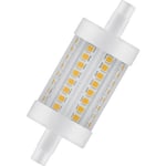 Ledvance LED LINE klar 78mm 1055lm 8W/827 R7s