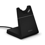 Jabra 14207-63 Evolve2 65 Desk Stand – USB-C Headset Charging Stand – Black