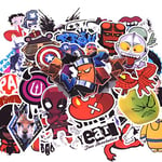 Anime Stickers Kids Toys Cool Stickers Kids Stickers Laptop Skateboard Motorcycle Stickers 50Pcs
