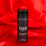 TOPPIK Hair Building Fibres 27.5g BLACK - the instant solution to thinning hair