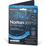 Norton 360 for Gamers - 50 Gt - 3 laitetta / 12 kk -tietoturvaohjelmisto, aktivointikortti