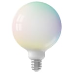Smart Hem LED Glob 125 E27 Opal 5.5W 380lm RGB+Ställbar färgtemp CCT