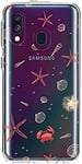 Casetastic Galaxy A40 (2019) phone case, thin TPU case. Shock Absorbing and Scratch Resistant Cover for Samsung Galaxy A40 (2019) - Sea World