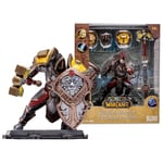McFarlane Toys World of Warcraft 6" - Human: Paladin/Warrior Action Figure (Rare) - Incredibly Detailed 1:12 Scale Figure Based on the Global Phenomenon