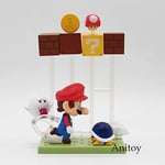 NTCY Super Mario Bros Wii Mario Figure with Kröo Koopa Boo # 473 Nendoroid Pvc Action Figure Party Decoration Toy 10Cm Kt3746