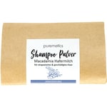 puremetics Vård Schampo Schampopulver Macadamia havremjölk 50 g (1.620,00 kr / 1 kg)
