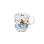 Villeroy & Boch Happy as a Bear Children's Mug with Handle, 250 ml, Premium Porcelain, White/Coloured