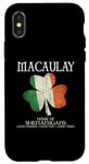 iPhone X/XS MacAulay last name family Ireland Irish house of shenanigans Case