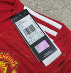 Manchester United Football Shirt Girls 11 12 Years Kids Adidas Home Kit Ladies