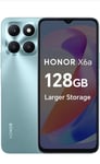 New Cheap Unlocked HONOR X6a 128 GB Smart Phone Cyan Lake - Sale Limited Stock