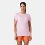 Helly Hansen Dam HH Lifa Active Solen Teknisk T-shirt Rosa M