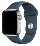 Apple Watch urrem - Silikone - S/M - 42-49 mm - Midnight Blue