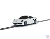 G2214 Scalextric Micro Scalextric Porsche 911 Turbo Car - White 1:64 Cars