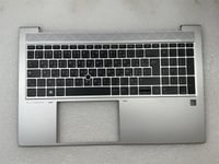 For HP EliteBook 850 G8 M35816-FP1 AZERTY Arabic Palmrest Keyboard Top Cover NEW