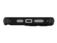 UAG Rugged Case for iPhone 14 Pro Max [6.7-in] - Pathfinder for MagSafe Black - Baksidesskydd för mobiltelefon - robust - MagSafe-kompatibilitet - termoplastisk polyuretan (TPU) - svart - 6.7 - för Apple iPhone 14