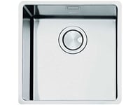 SMEG VSTR40-2 Mira Évier de Cuisine Suspendu en Acier Inoxydable, INOX