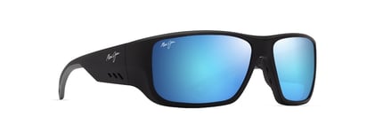 Maui Jim Keha Matte Black/Blue Hawaii Solglasögon -