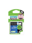 DYMO D1® -tehokkaat / kestävät Durable-teipit, 12 mm x 5,5 m, musta teksti valkoisellelle, itseliimautuvat teipit LabelManager-tarratulostimille, aito